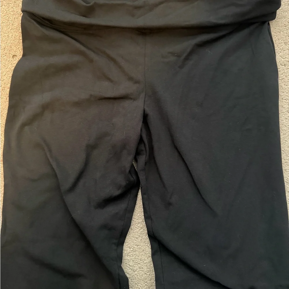 PINK Victoria's Secret Black Boot Cut Pants - Picture 2 of 4